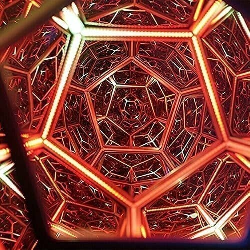(🎁202New Year Hot Sale🎁 49% Off🎁)Infinite Dodecahedron Color Art Light
