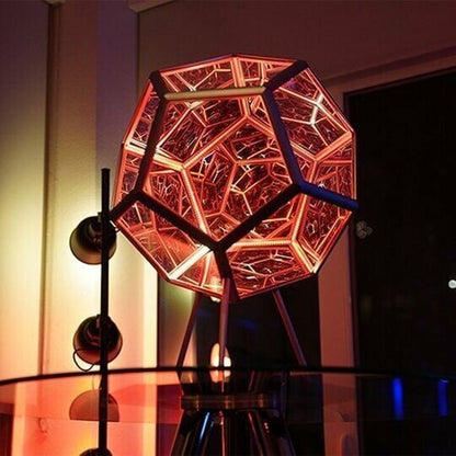 (🎁202New Year Hot Sale🎁 49% Off🎁)Infinite Dodecahedron Color Art Light