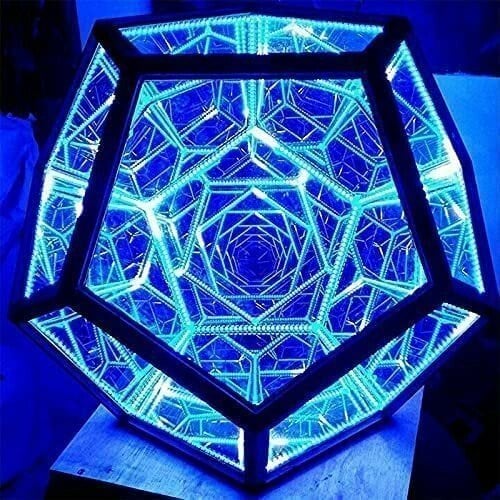 (🎁202New Year Hot Sale🎁 49% Off🎁)Infinite Dodecahedron Color Art Light